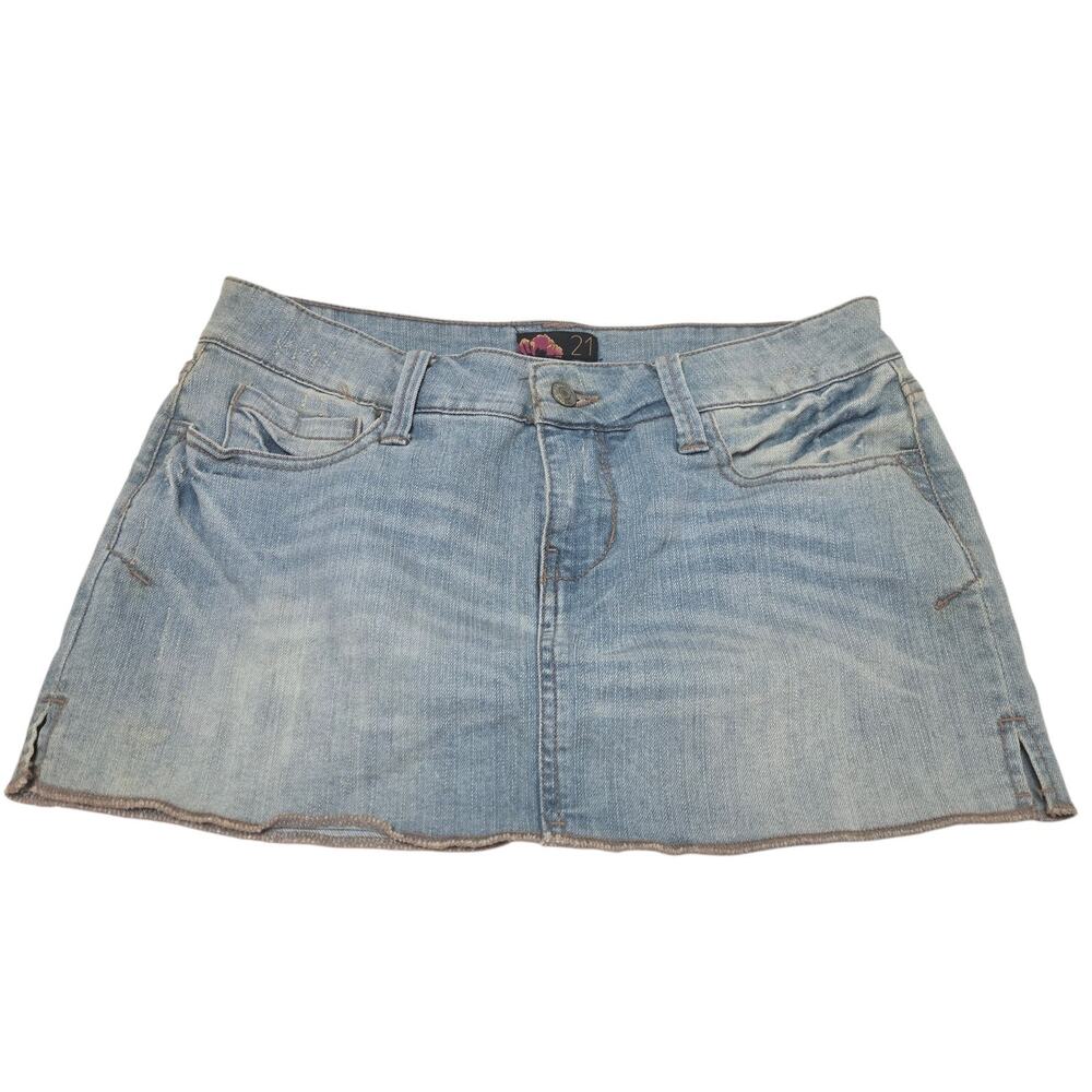 Forever 21 Denim Mini Skirt Medium